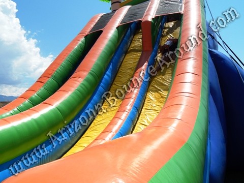 24' Dual Lane Water Slide rental Phoenix